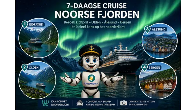 Een bijzondere herfstcruise naar de Noorse fjorden